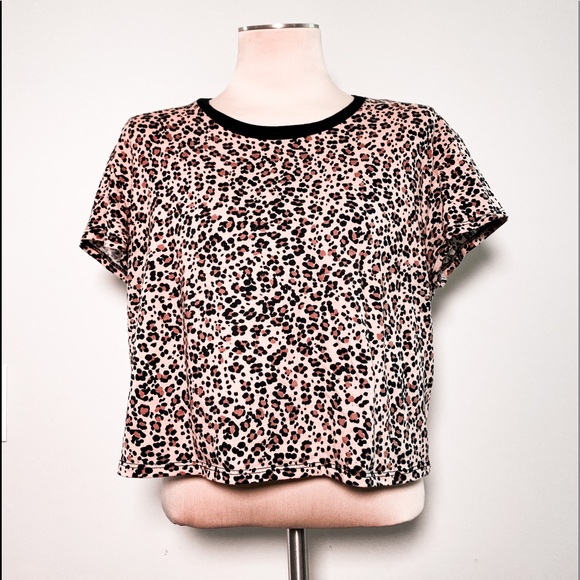 Garage Tops - garage cheetah print crop top!